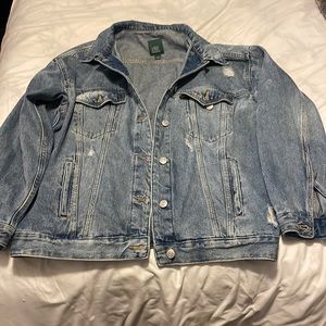 Wild Fable Denim Jacket Size Small Worn Once